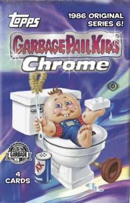 Cubo de basura para niños 2023 cromo serie 6 completa tu conjunto GPK 6ª base de selección U Foto 1 de 2