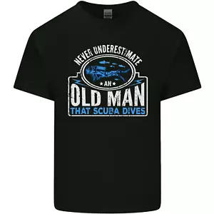 An Old Man That Scuba Dives Diver Diving Mens Cotton T-Shirt Tee Top - Picture 1 of 102