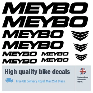 Meybo bike decals labels with free bike protection (26 pack) free delivery - Picture 1 of 4