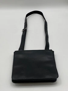 * LONGCHAMP KLEINE UMHÄNGETASCHE TASCHE SCHWARZ LEDER - Bild 1 von 17