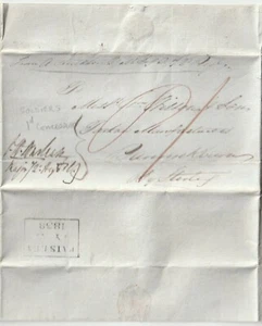 1838 PAISLEY SOLDIERS 1d CONCESSION 78th REGIMENT TARTAN TO WILSONS BANNOCKBURN - Picture 1 of 2