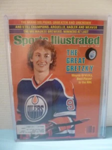 SPORTS ILLUSTRATED WAYNE GRETSKY FIRST ISSUE OCT.12,1981 - Picture 1 of 5
