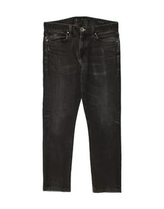 GUESS Mens Slim Tapered Jeans W32 L28 Grey AT03 - Imagen 1 de 3