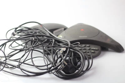 Polycom SoundStation 2 Expandable Conference Phone 2201-16200-601 - Image 1 of 4