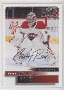 2019-20 MVP Stanley Cup Edition 20th Anniversary Silver Script Carey Price #92
