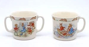 Royal Doulton Bunnykins 1936 Bone China One Handle and Two handle Mugs - Picture 1 of 9