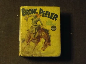 Bronc Peeler The Lone Cowboy Big Little Book #1417 - Foto 1 di 7