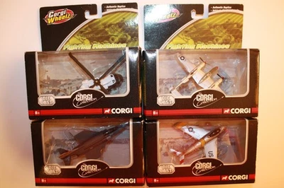 4 "The Corgi Collection" Fighting Machines Aviation Archive Military Airplanes - Image 1 of 4