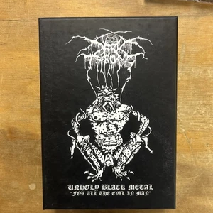 DARKTHRONE Unholy Black Metal Numbered Limited Edition Box Set 5x Cassettes - Picture 1 of 4