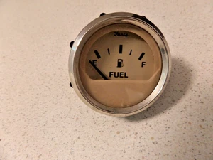 NEW FARIA FUEL LEVEL GAUGE PARTNR GP8154A 2 INCH EURO BEIGE SS 33-240 OHMS - Picture 1 of 2