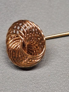 WUNDERSCHÖNE GOLDFARBENE STECKNADEL - Bild 1 von 6