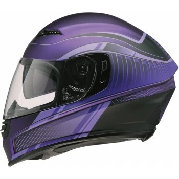 Z1R Jackal Full Face Helmet - Dark Matter Purple - Adult Size Small - Image 1 of 4
