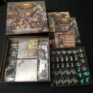 Wander The Cult of Barnacle Bay (Brettspiel) 2019 Panda Base Core Minis KOMPLETT - Bild 1 von 4