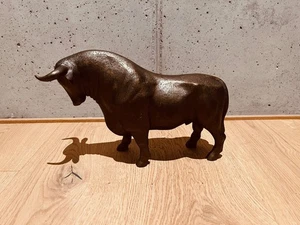 Art in the City Skulptur BULLE Bronze für Büro, Schreibtisch, Börse 2,7 kg 33 cm - Bild 1 von 11