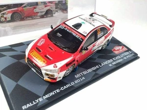 1/43 Eaglemoss Rallye Montecarlo Mitsubishi Lancer Evolution X Rendina 2014 IXO - Picture 1 of 1