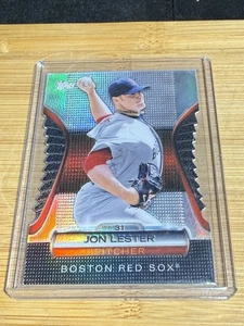 2012 Topps Jon Lester Golden Moments Gewinnspiel #GMDC-100 Die-Cut Boston Red Sox - Bild 1 von 6