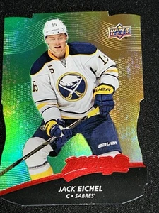 JACK EICHEL Level 1 Gold Diecut 2017-18 Upper Deck MVP #12 Free Comb Ship - Picture 1 of 2