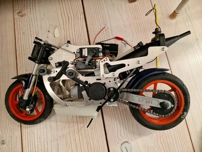  faor SF 501 scala 1/5  honda rcv211 nitro bike motorcycle Praricamente Nuova - Immagine 1 di 4