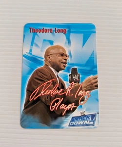CARD THEODORE LONG 61 061 SMACK DOWN III SERIE 2004 TESLA WRESTLING RAW ITALIAN - Photo 1/2