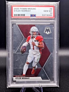 2020 Panini Mosaic NFL Card #10 Kyler Murray Arizona Cardinals PSA 10 - Picture 1 of 4