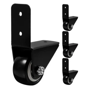 4 Pcs Silent Casters Dresser Drawer Wheels Replacement for Furniture Work - Picture 1 of 12