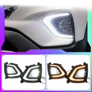 LED Daytime Running Light Turn Indicator Fog Lamp Bumper For Hyundai Ix25 19-20 - Picture 1 of 12