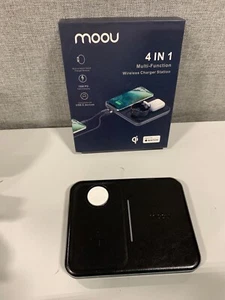 MOOU Wireless Charging Station For Apple Products With Power Adapter - Picture 1 of 2