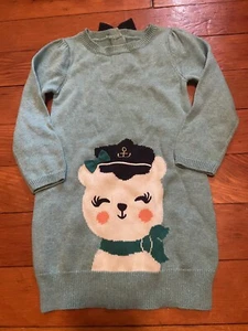 Gymboree Cape Cod Cutie Captain Bear Pulloverkleid Mädchen 2T NEU Neu mit Etikett - Bild 1 von 2
