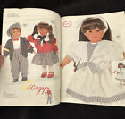 1991 Gotz Puppe Broschüre Katalog 6x4 Vinyl Baby und Spielpuppen