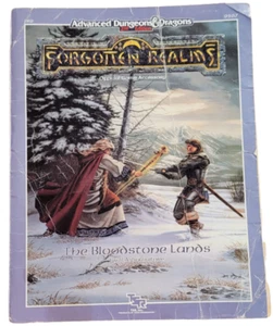 The Bloodstone Lands AD&D FR9 TSR #9267 2nd Ed - Forgotten Realms - Picture 1 of 3