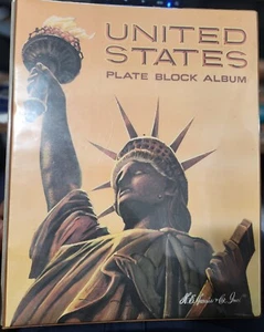 United States Plate Block Album-Volume B. - Picture 1 of 24