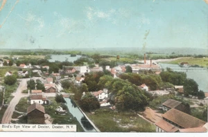 Dexter NY * Birds Eye View 1916 * Jefferson Co. - Bild 1 von 2