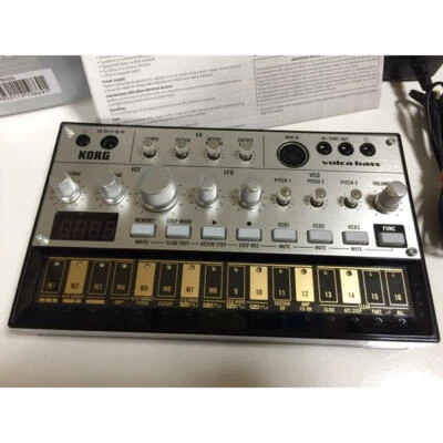 New KORG Volca Bass Analog Synthesizer Bass Rhythm Machine Sequencer from Japan - Image 1 of 4