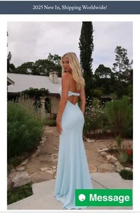 New Okdais Mint Strapless Formal Dress Size 0 - Picture 1 of 2