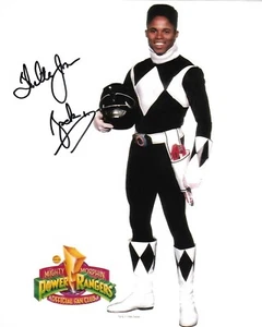Mighty Morphin Power Rangers Walter Jones Black Ranger Signed 10 x 8 Photo - Picture 1 of 1