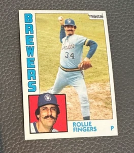 1984 Nestle #495 Fingers - Brewers - Imagen 1 de 2