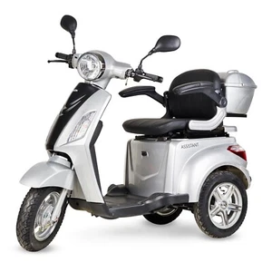 Silla de ruedas electrica triciclo Assistant 650w minusvalido scooter Litio gris - Imagen 1 de 4