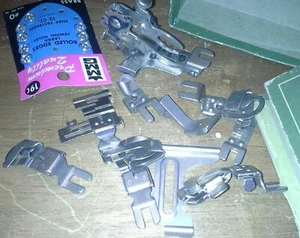 Vintage Sewing Machine Attachments 11 assorted pieces - Imagen 1 de 3