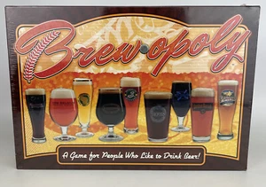 BREW-OPOLY Monopoly Board Game / Beer Pilsner Bar Pub Game NEW SEALED - Picture 1 of 5