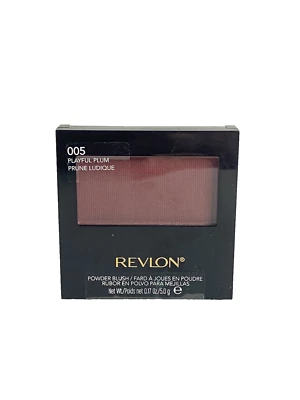 REVLON Powder Blush ~ PLAYFUL PLUM #005 ~ NEW SEALED - Image 1 of 4
