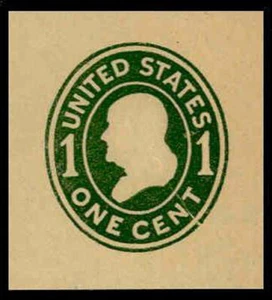 SCOTT #W405 VERY FINE MINT CUT SQUARE - Picture 1 of 1