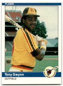 1984 Fleer Tony Gwynn San Diego Padres #301