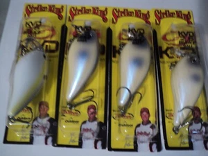 4 - STRIKE KING KVD WAKE CRANKBAITS (MIXED) NIP LOT KK LAST ONES - Picture 1 of 1