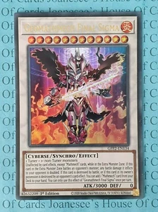 Tarjeta Geomathmech Final Sigma GFP2-EN134 Ultra Rara Yu-Gi-Oh 1a Edición Nueva - Imagen 1 de 4