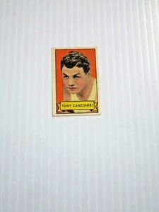 1937 Kellogg's Pep Sports Stamps Tony Canzoneri on Original Stamp Panel Backer - Picture 1 of 2