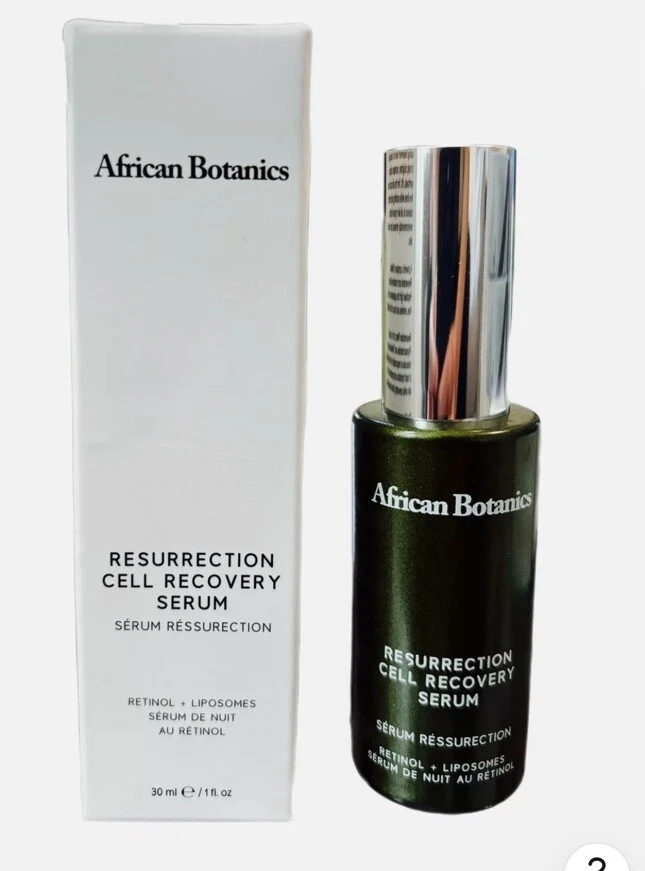 African Botanics Resurrection Cell Recovery Serum 30ml/1oz, New In Box. Exp 2/27 - Image 1 of 1