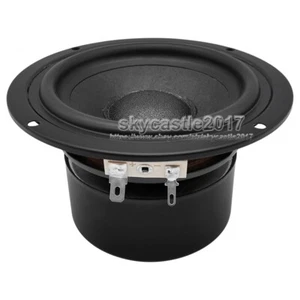 1pcs 4.5" inch 4/6/8Ohm 15W Hifi Fever Bass Speaker Woofer Car Audio Loudspeaker - Picture 1 of 7