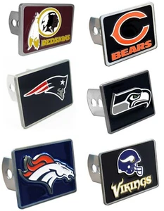 Hitch Receiver Cover - PICK YOUR TEAM - NFL Football - Picture 1 of 35