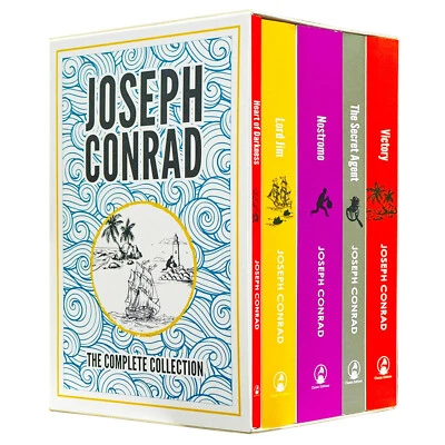 Joseph Conrad: The Complete Collection 5 Books Box Set - Fiction - Paperback Foto 1 de 3