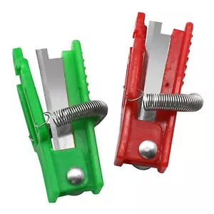 3X Vegetable&Fruit Picking Knife Gardening Plant Picking Trim Cutter Thumb Knife - Picture 1 of 14